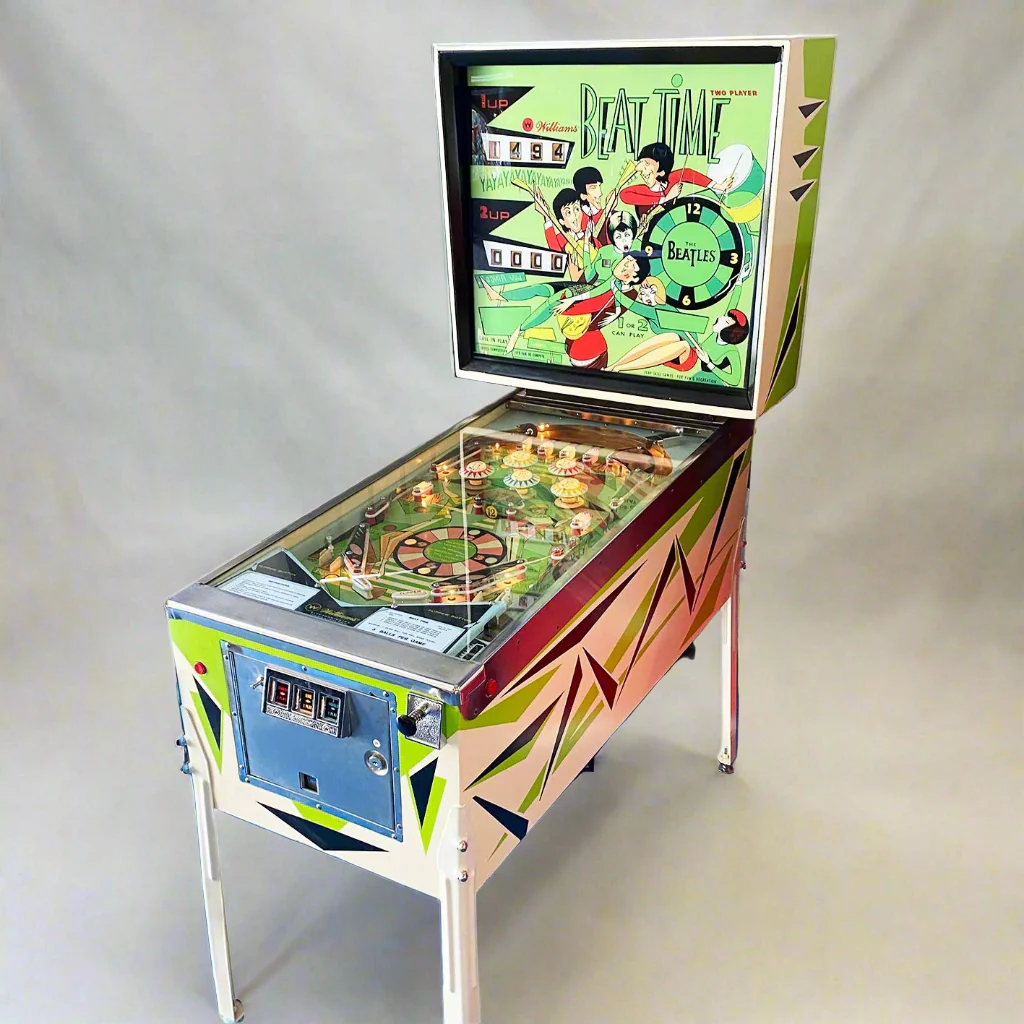 New and Vintage Pinball Machine Collection